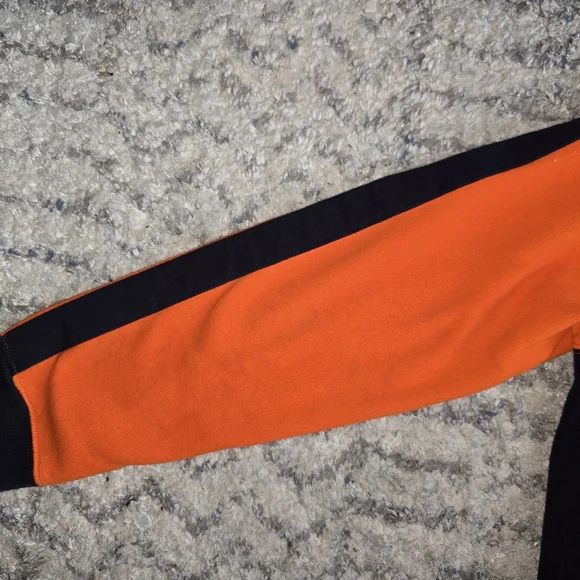 Original Polo Ralph Lauren Performance Track Jacket! Orange, Full Zip. Size L.